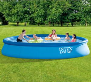 INTEX Pool Easy Set med filtersystem 457x84 cm