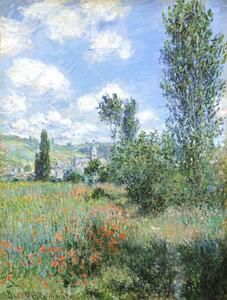 Bildreproduktion View of Vetheuil (1880), Claude Monet