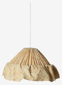 PR Home - Taklampa Stina Tryckt 40cm - Gul - Takpendlar - Från Homeroom