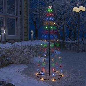 Julgranskon 100 färgglada LEDs 70x180 cm