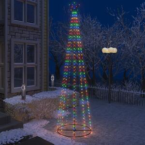 Julgranskon 400 färgglada LEDs 100x360 cm