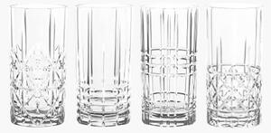 Nachtmann - Longdrink Highland 37,5cl 4-pack - Transparent - Drinkglas & shotglas - Från Homeroom