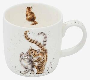 Royal Worcester - Mugg Wrendale Designs Feline Good 31 cl - Flerfärgad - Koppar & muggar - Från Homeroom