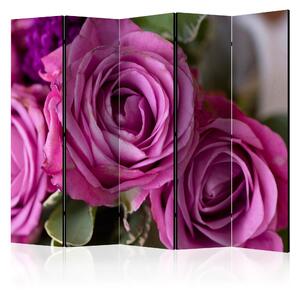 Rumsavdelare / Skärmvägg - Bunch of lila flowers II - 225x172