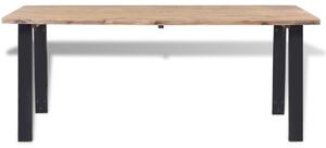 Matbord massivt akaciaträ 170x90 cm