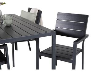 LEVELS BREAK Matbord 150x90 cm + 4 stolar | Utemöbler