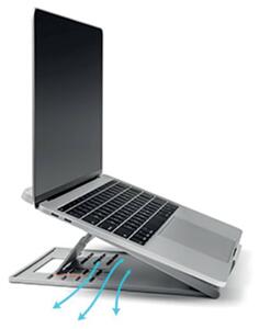 Kensington 2-i-1 Kylande laptopställ 14" SmartFit Easy Riser