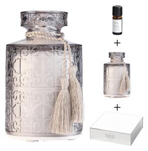 Paketpris | Aroma Diffuser Tassel Grey Edition + spegelfot + doft