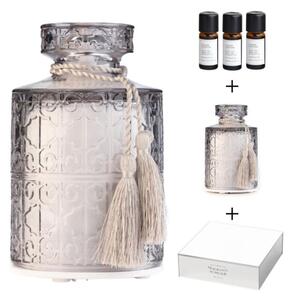Paketpris | Aroma Diffuser Tassel Grey Edition + spegelfot + 3 dofter
