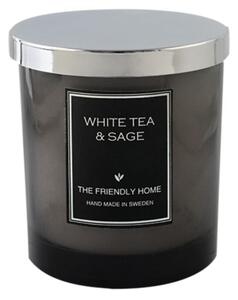 Doftljus | White Tea & Sage | Smoke Elegance