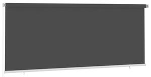 Rullgardin utomhus 350x140 cm svart
