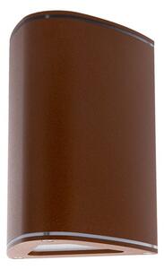 Westal Trius II Vägglampa Corten