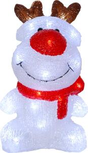 Star Trading Dekorationsfigur Rudolf Crystalo Ip44