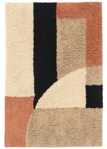 Cadiz badrumsmatta - Beige / Terrakotta 60x90