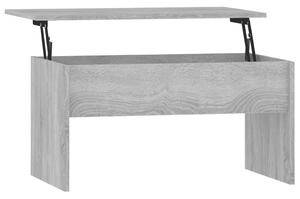 Soffbord grå sonoma 80x50,5x41,5 cm konstruerat trä