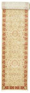 Farahan Ziegler Matta - Beige / Röd 80x500