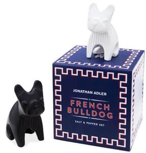 Fransk Bulldog Salt & Peppar Set
