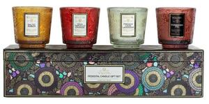 Japonica Best-Sellers - 4 Pedestal Candle Gift