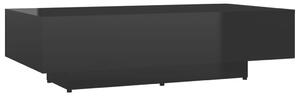 Soffbord svart högglans 115x60x31 cm spånskiva
