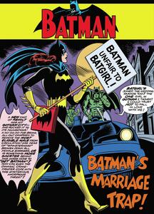 Konsttryck Batman's marriage, (26.7 x 40 cm)