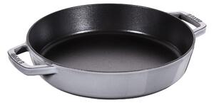 Staub Pans Stekpanna 26 cm, Gjutjärn, Grafitgrå