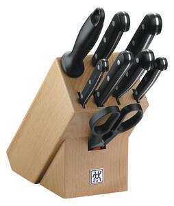 ZWILLING TWIN Gourmet 9-st, Knivblockset, Natur