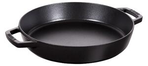 Staub Pans Paella panna 34 cm, Gjutjärn, Svart