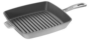 Staub Grill Pans American 26 cm, Gjutjärn, Grafitgrå