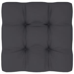 Palldyna antracit 70x70x10 cm tyg