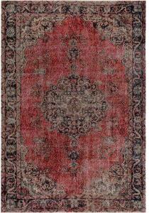Tibet Vintage flatvävd matta Röd - 160 x 230 cm - Slätvävda mattor, Mattor