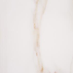 Soffbord Beige Roseguld Marmoreffekt ø 70 cm Rund Modern Beliani