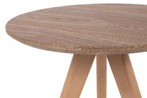 Bo med 3 bord Ljust trä Stativfot Skandinavisk stil Beliani