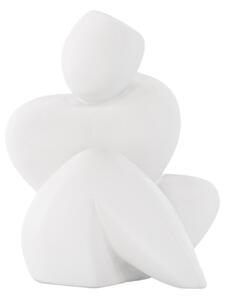 Floda Skulptur 9x14 cm - Vit