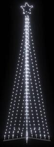 Julgransbelysning 495 LEDs kallvit 300 cm