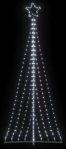 Julgransbelysning 447 LEDs kallvit 250 cm