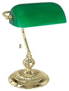 Eglo Banker Bordslampa Mässing/Grön
