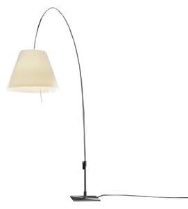 Luceplan Lady Costanza Golv M Dimmer Alu/Vit Exkl Diffusor