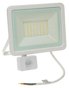 LED strålkastare för utomhusbruk med en sensor NOCTIS LUX 2 LED/50W/230V 4000K IP44 vit