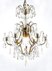Norrsken Design Charlotte Kristallkrona Medium Antik 6-Armad