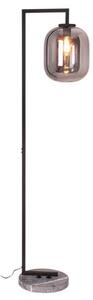 By Rydéns Leola Golvlampa H150cm Svart/Rökgrå