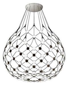 Luceplan Mesh Pendel 55Cm Svart D88C555 Tot Höjd Max 500Cm
