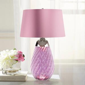 Elstead LENA-TL-L-PLUM - LED bordslampa LENA 1xE27/40W/230V 74 cm rosa