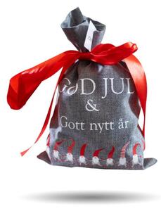 Godissäck god jul grå - mellan