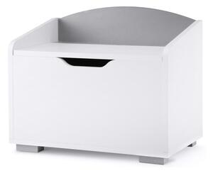 Förvaringsbehållare för barn PABIS 50x60 cm vit/grå