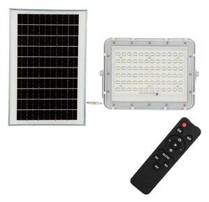 LED Solcellstrålkastare utomhus LED/15W/3,2V IP65 6400K vit + +Fjärrkontrol