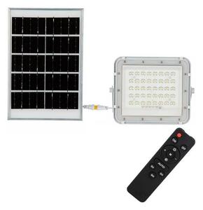 LED Solcellstrålkastare utomhus LED/6W/3,2V IP65 4000K vit + +Fjärrkontrol