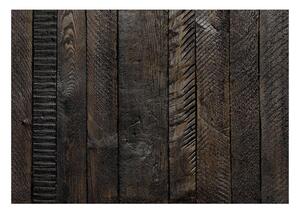 Fototapet - Wooden Trace - 150x105