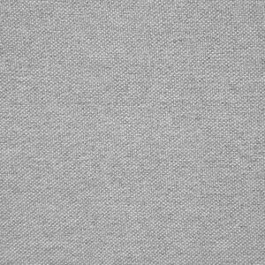 Kontinentalsäng Ljusgrå Tyg Klädd Divansäng 180 x 200 cm med Madrass och Tuftad Huvudgavel Dekorativ Beliani
