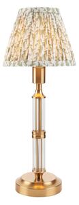 Endon 114838 - LED Ljusreglerad uppladdningsbar bordslampa MORTON LED/1,5W/5V mässing/grön