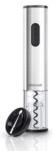 ELDONEX EWO-2200-SL - Elektrisk vinöppnare 4xAA matt krom